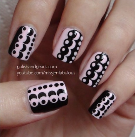 nail-art-dots-design-17_4 Designul punctelor de artă pentru unghii