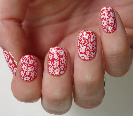 nail-art-flowers-for-beginners-38 Nail art flori pentru incepatori