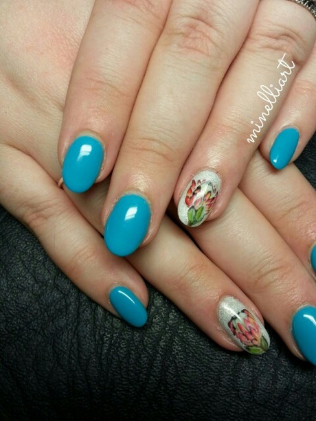 nail-art-flowers-for-beginners-38_9 Nail art flori pentru incepatori