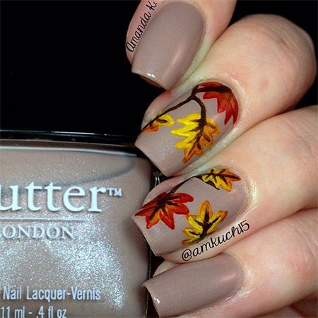 nail-art-leaf-34_3 Nail Art frunze