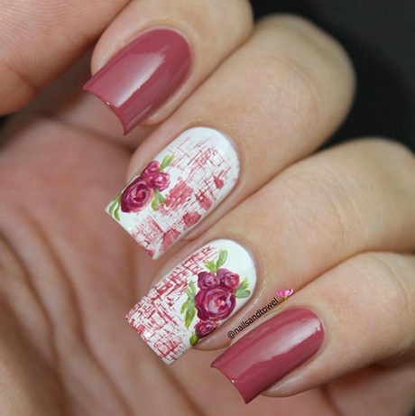 nail-art-rose-designs-14_7 Nail art rose modele