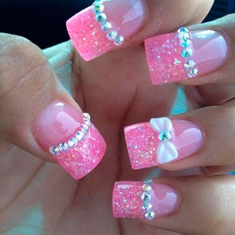 nail-designs-bows-30_15 Modele de unghii arcuri