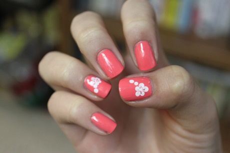 nail-designs-flowers-easy-50_2 Unghii modele flori ușor