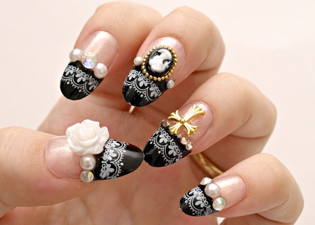 new-beautiful-nail-art-design-27_14 Noul design frumos de unghii