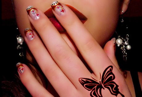 new-beautiful-nail-art-design-27_7 Noul design frumos de unghii