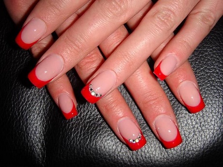 pink-and-red-french-manicure-69_13 Roz și roșu manichiură franțuzească