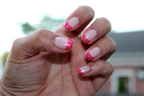 pink-and-red-french-manicure-69_18 Roz și roșu manichiură franțuzească
