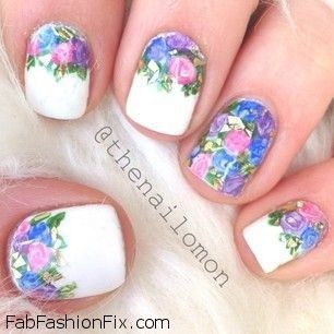 pretty-flower-nails-92_9 Unghii frumoase de flori
