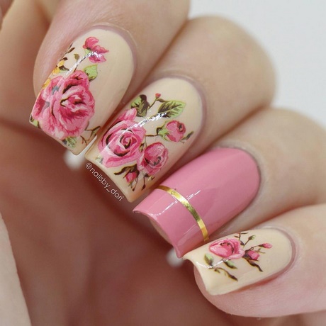 rose-flower-nail-art-42_9 Rose floare nail art