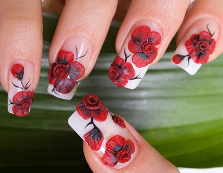 rose-nail-art-designs-01_17 Rose nail art modele