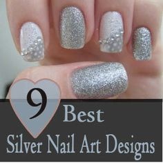 silver-christmas-nail-designs-27_9 Argint Crăciun unghii modele