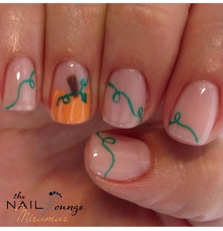 simple-fall-nail-art-88_9 Simplu toamna nail art