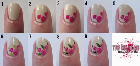 simple-rose-nail-art-94_11 Simplu rose nail art