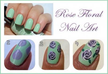 simple-rose-nail-art-94_16 Simplu rose nail art