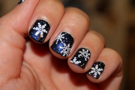 snowflake-designs-for-nails-86_13 Modele de fulgi de zăpadă pentru unghii