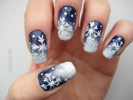 snowflake-designs-for-nails-86_15 Modele de fulgi de zăpadă pentru unghii