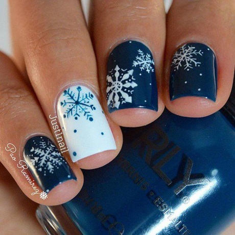 snowflake-designs-for-nails-86_6 Modele de fulgi de zăpadă pentru unghii