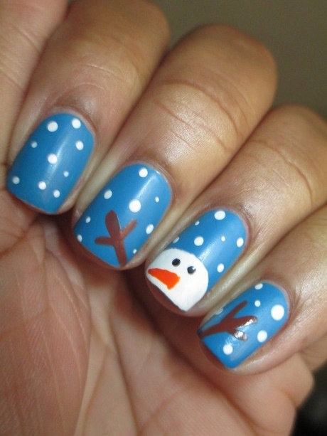 snowman-fingernails-22 Unghiile omului de zăpadă