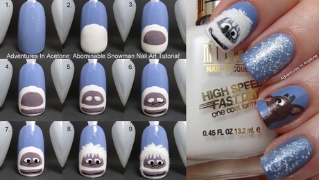 snowman-nail-art-designs-27_17 Snowman nail art modele