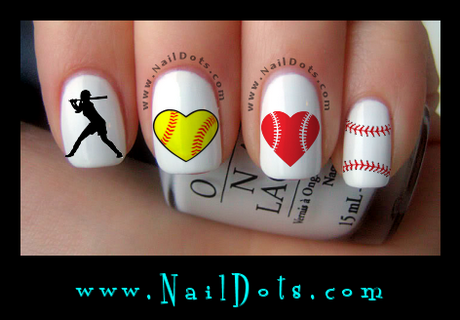 softball-nail-designs-02 Modele de unghii Softball