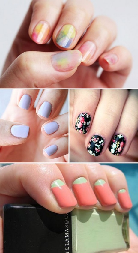 spring-nail-colors-and-designs-00_14 Culori și modele de unghii de primăvară