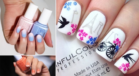 spring-nail-colors-and-designs-00_6 Culori și modele de unghii de primăvară