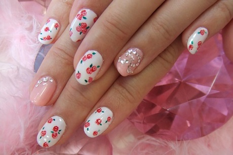 summer-flower-nail-art-90_15 Floare de vară nail art