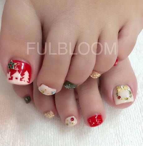 toe-nail-designs-christmas-79_13 Toe unghii modele de Crăciun
