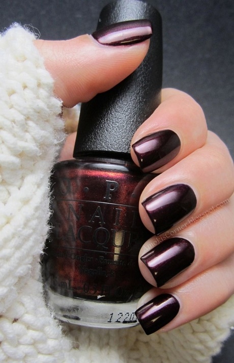 trendy-fall-nail-colors-44_17 Trendy culori de unghii toamna
