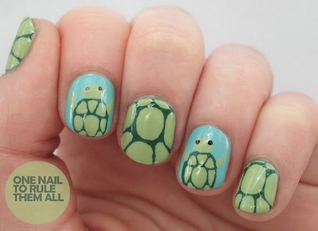 turtle-nail-designs-85_13 Modele de unghii Turtle