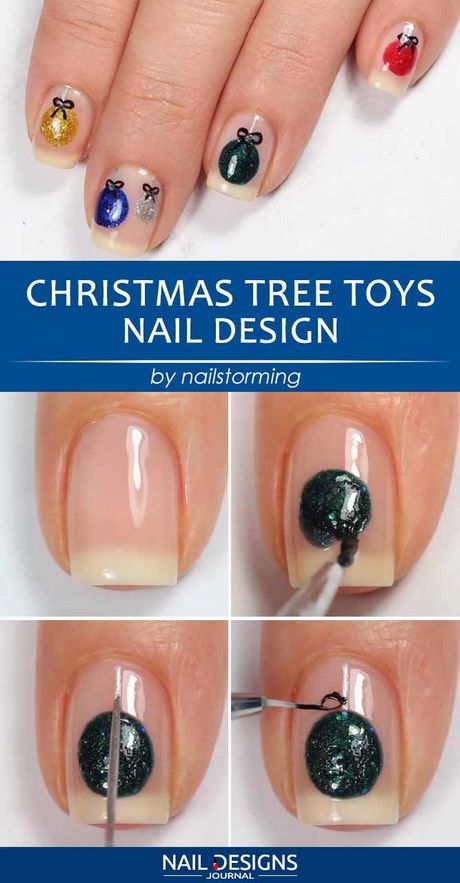 2023-christmas-nail-art-designs-74_11 Modele de artă de unghii de Crăciun 2023
