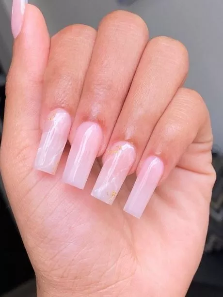 acrylic-light-pink-nails-70-1 Unghii acrilice roz deschis