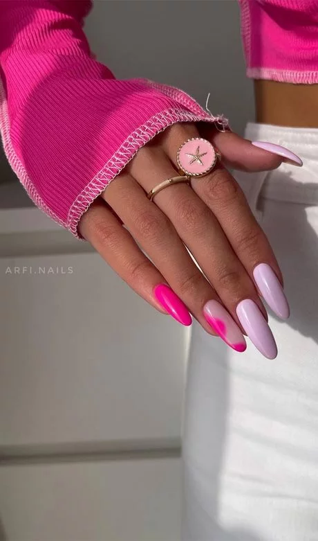acrylic-nail-ideas-pink-53_8-15 Idei de unghii acrilice roz