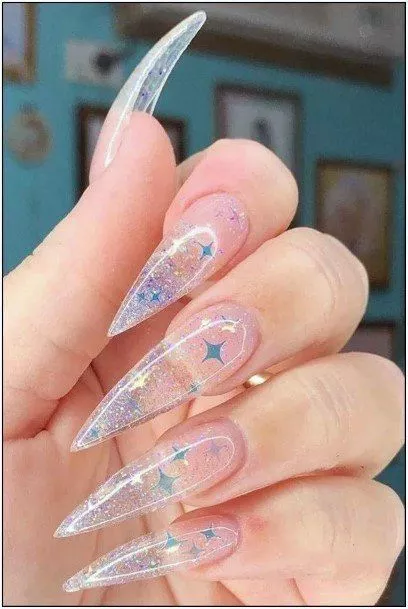 clear-pink-nail-designs-37_7-13 Modele clare de unghii roz