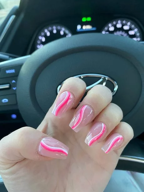 cute-light-pink-nail-designs-79_5-15 Modele drăguțe de unghii roz deschis