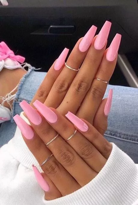 cute-pink-acrylic-nail-ideas-80_5-10 Idei drăguțe de unghii acrilice roz