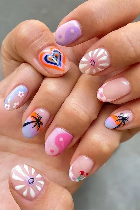 cute-tropical-nails-42_6-15 Cute unghii tropicale