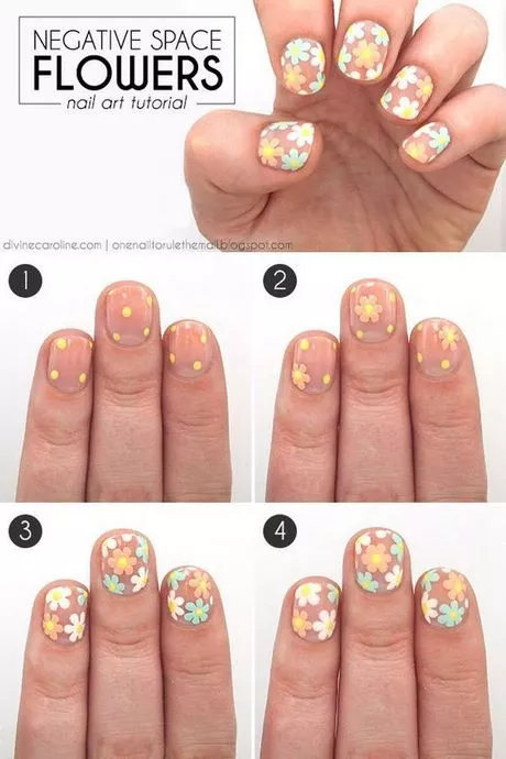 flower-nail-art-tutorial-73_3-8 Flower Nail art tutorial