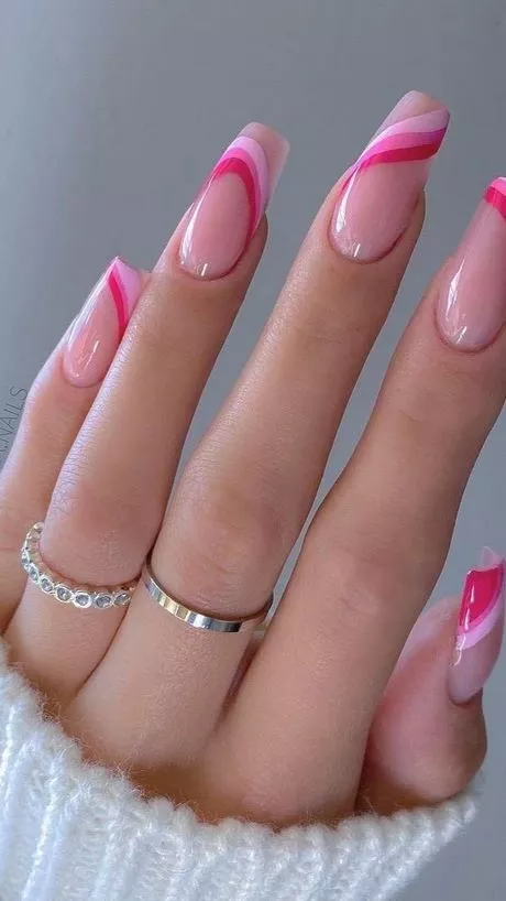 french-pink-nail-designs-72_2-11 Modele de unghii roz franceze