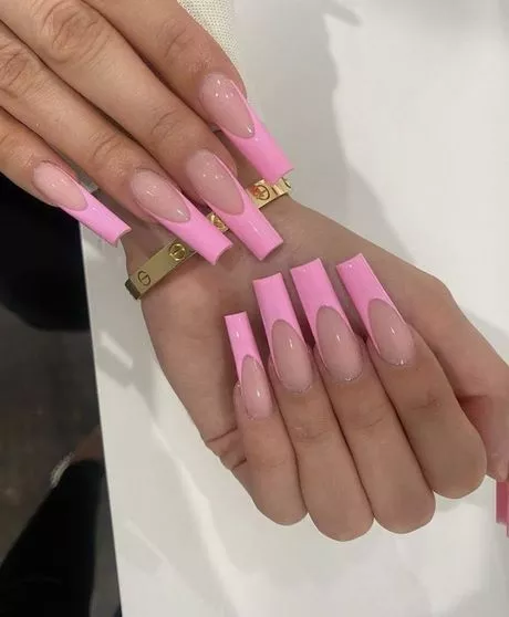 french-tip-pink-acrylic-nails-70-2 Sfat francez unghii acrilice roz