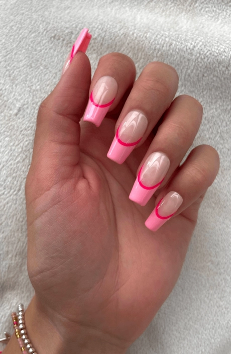 french-tip-pink-acrylic-nails-70-3 Sfat francez unghii acrilice roz