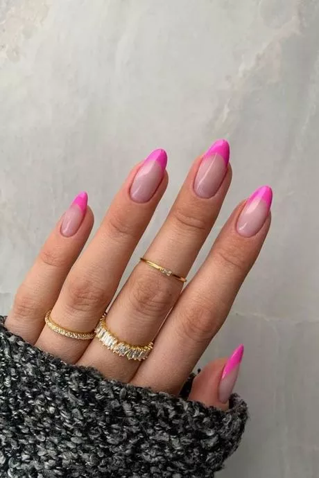french-tip-pink-acrylic-nails-70_12-6 Sfat francez unghii acrilice roz