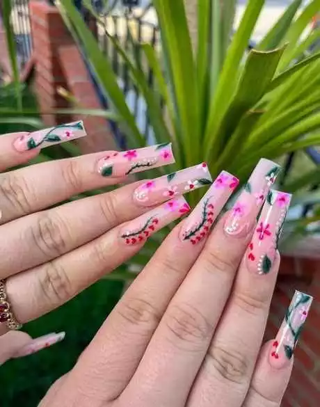 green-and-pink-acrylic-nails-95_5-12 Unghii acrilice verzi și roz