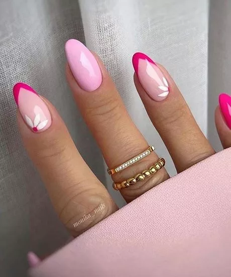 hot-pink-almond-nails-83_5-13 Unghii de migdale roz aprins