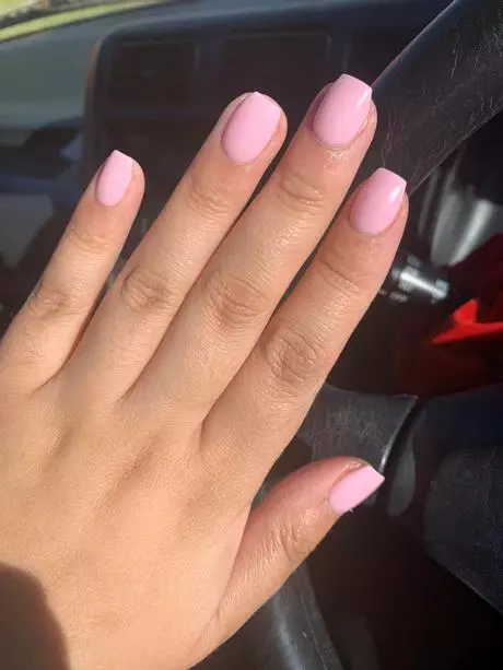 light-pink-sns-nails-50-1 Unghii sns roz deschis
