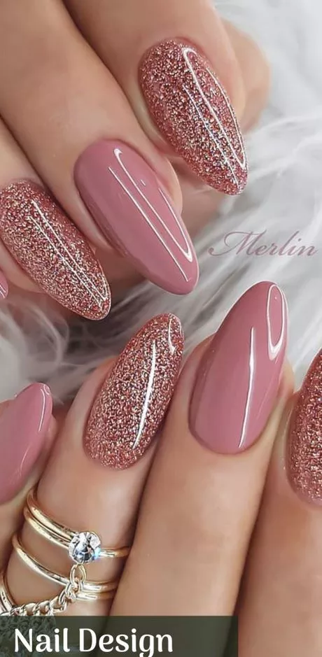 nail-art-designs-in-pink-color-44_9-18 Modele de unghii în culoare Roz