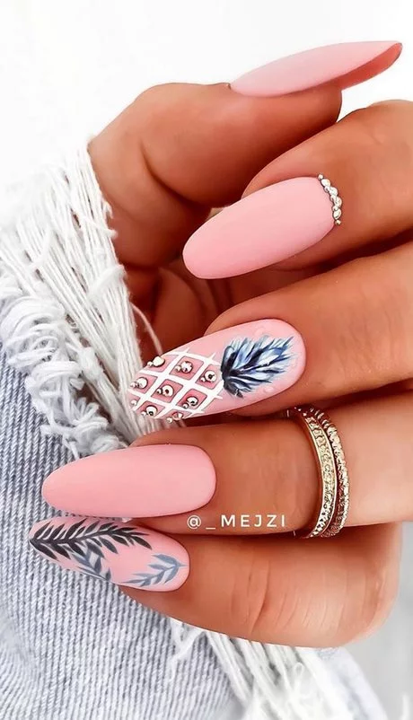 nails-pink-design-12_6-14 Unghii roz design
