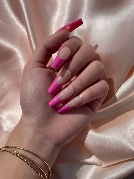 neon-pink-french-tip-nails-43_10-4 Neon roz Franceză sfat cuie