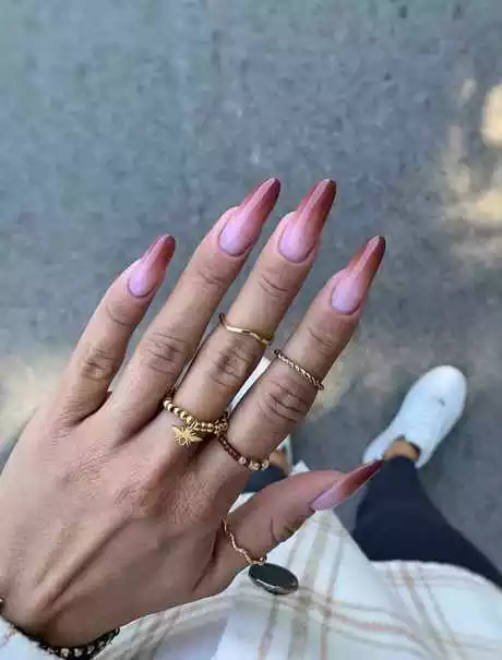 nude-pink-ombre-nails-26-1 Nud roz ombre unghii