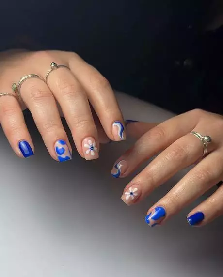 pink-and-blue-swirl-nails-44-1 Unghii roz și albastru
